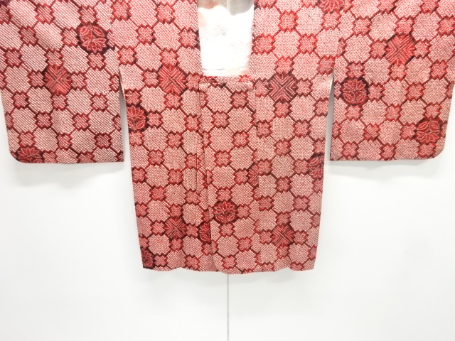 JAPANESE MICHIYUKI COAT / ALL SHIBORI / DIAGONAL GRID